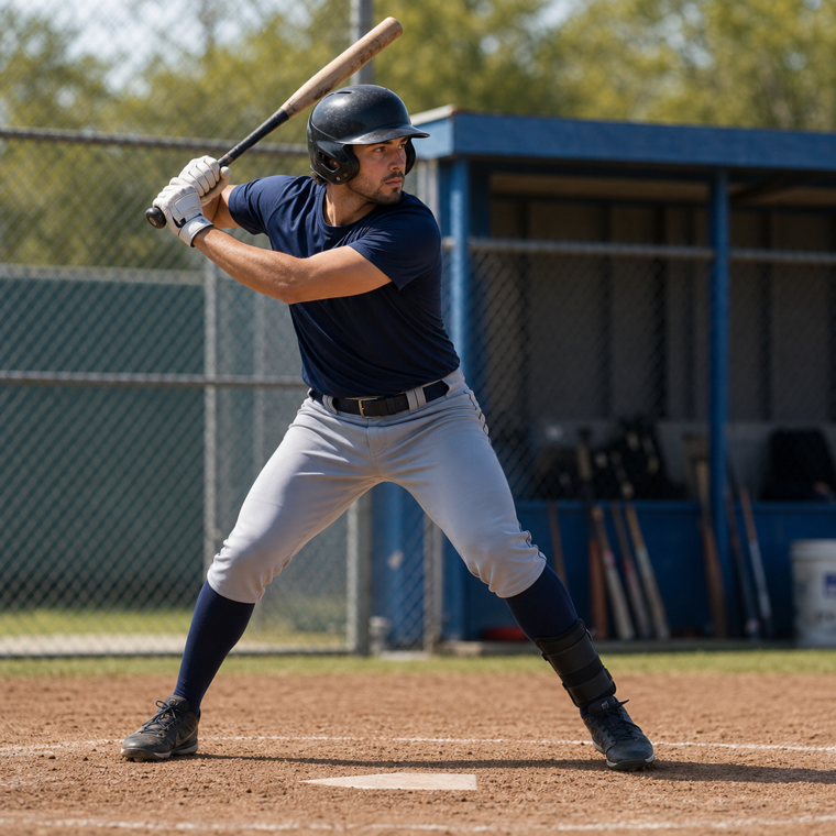 Baseball visual for Turn sideways
