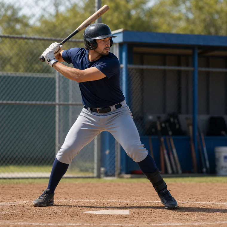 Baseball visual for Turn sideways